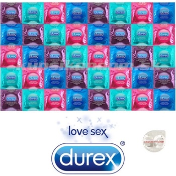 Durex Exclusive Mix balíček - 40 ks