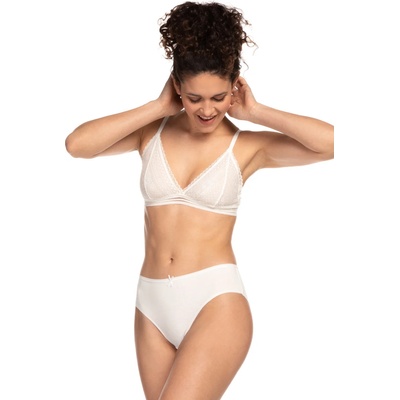 LAMA 3 броя памучни дамски бикини в различни цветове l-127bi-16eh-64616-mix kolor - Жълт, размер l