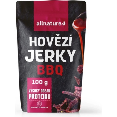 Allnature Beef BBQ Jerky 100 g – Zboží Dáma