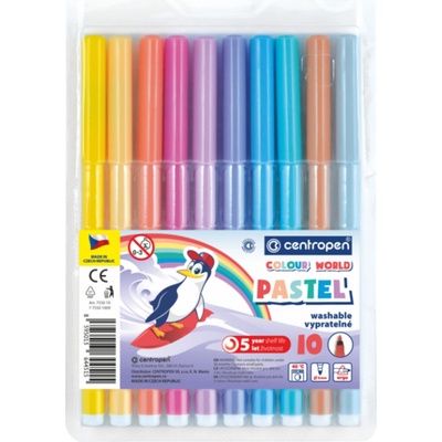 Centropen Colour World Pastel 7550 10 ks