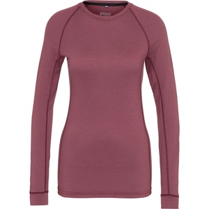 Stoic Дамско мериносово термобельо Stoic Women's Merino180 BengtSt. L/S Merino base layer - Plum Red - размер 3XL (115-2388-1618)