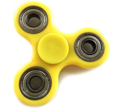 Fidget spinner ŽLUTÝ