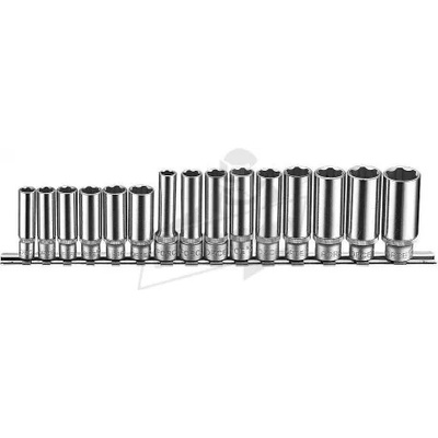 FORCE Комплект удължени шестостенни вложки Force, 1/4"-3/8", 15 броя (JN67301)