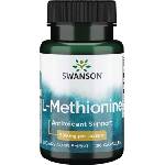Swanson L-Methionine, 500 mg, 30 капсули, Swanson (SW1121)