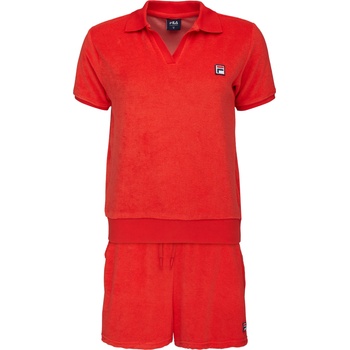 Fila Set polo and short pants in sponge terry l