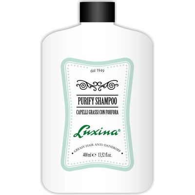 Luxina šampón Purify proti lupům s regulací kožního mazu 400 ml