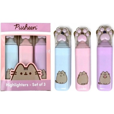 Písacie potreby Pusheen Puckator 3 ks