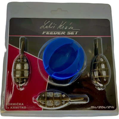 LK Baits formička+krmítka Feeder set - 15g/20g/24g