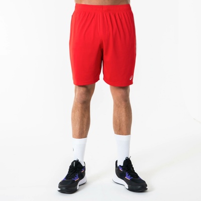 Kipsta Unisex basketbalové šortky pre začiatočníkov 100 červené