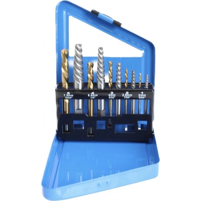 SATRA S-SE10CD Sada vytahovačů zalomených šroubů, s vrtáky – Hledejceny.cz