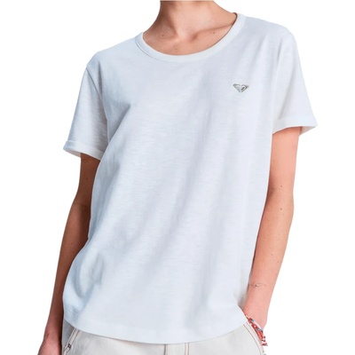 Roxy Дамска тениска Roxy Women's Oceanwave Regular Emby T-shirt - Egret - размер XXL (916-6308-0217)