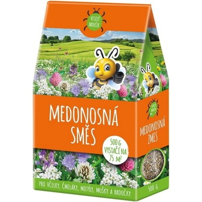 Travobylinná směs Medonosná louka 500g - směs pro včelky, čmeláky, motýly, mušky a broučky