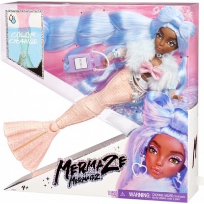 MGA ENTERTAINMENT Mermaze Mermaidz Syrenka Shellnelle zmieniający ogon