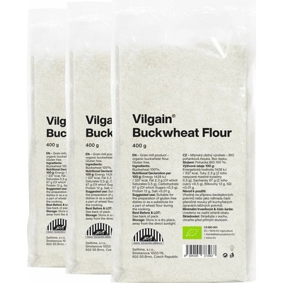 Vilgain Pohánková múka bio 3 x 400 g