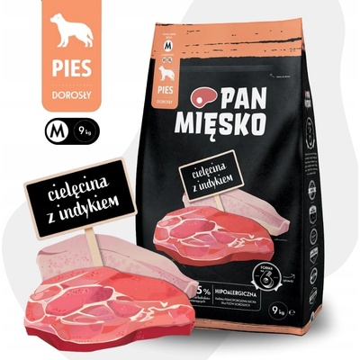 Pan Mięsko s hovězím a krůtím masem 9 kg
