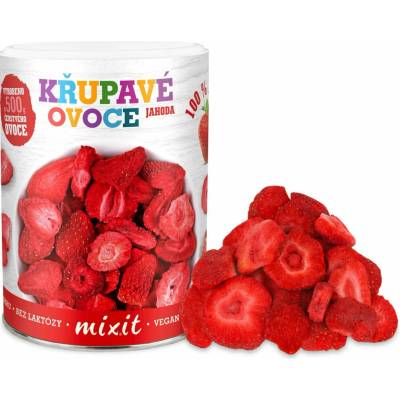 Mixit Chrumkavé ovocie Jahoda 50 g