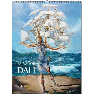 Salvador Dalí nástěnný autor neuvedený 2026