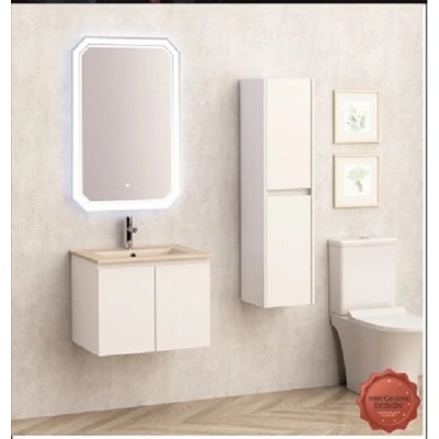 Inter Ceramic Комплект мебели за баня от pvc bg 6045 + 6066bg + 1494 + 3012w