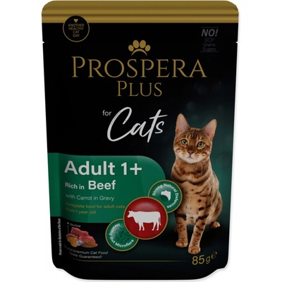 Prospera Plus Adult 1+ Beef Carrot 85 g