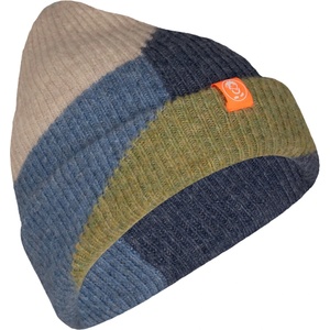 Trollkids Детска зимна шапка (beanie) Trollkids Kid's Lifjell Cap Beanie - Sandstone / Shadow Blue / Kiwi - размер 52-56 cm (904-6545-0312)