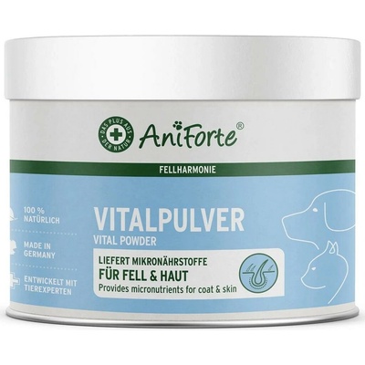 Aniforte Přírodní doplněk na srst a kůži Vital pudr 250 g