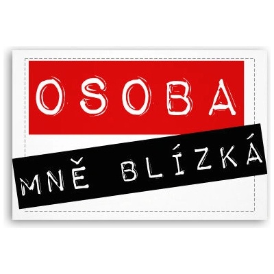Fotoobraz 60x40 cm malý Osoba mě blízka