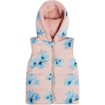 Image 1 of Guess Двулицев елек за момиче в розово Guess