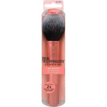 Real Techniques štětec na pudr a tvář syntetický Powder Brush18 cm