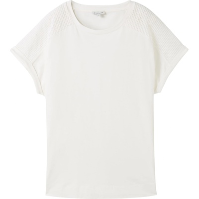 Tom Tailor Тениска бяло, размер xxl