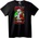 NOONEBRAND Тениска Jack Skellington Кафе преди Коледа - 2XL, Black
