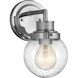 Elstead Lighting Quintiesse QN-POPPY1-PC-BATH- стенен осветител за баня POPPY 1xE27/60W/230V IP44 лъскав хром (ED1099)