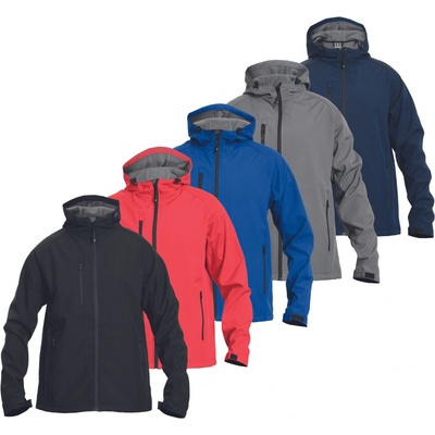 Cerva BEGNA Pánská softshell bunda šedá