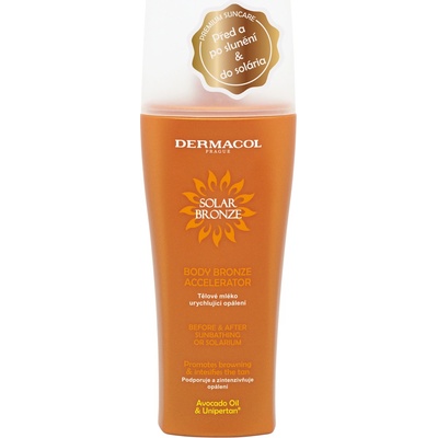 Dermacol Solar Bronze tělové mléko urychlující opalování 200 ml – Hledejceny.cz