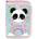 PASO Несесер Paso Panda - With Love, с 1 цип и 2 крила (PP25PB-001BW)