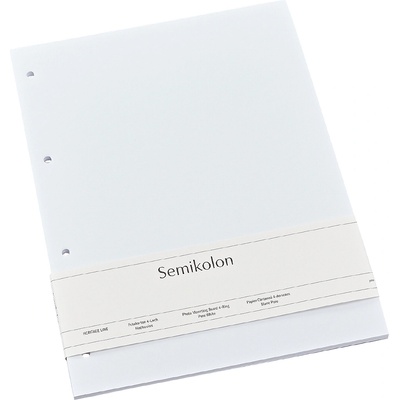 Semikolon Допълнителни страници за фотоалбум Photograph 4 Ring бели 20 бр (353094)
