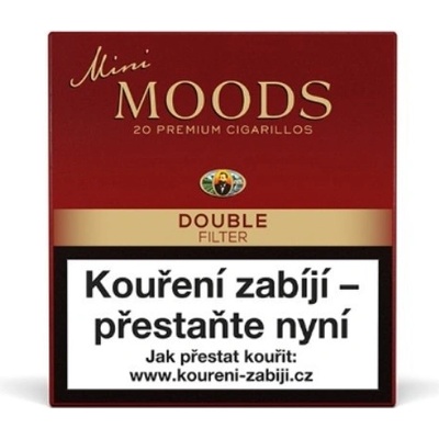 Dannemann Moods Mini Double Filter 20 ks – Zboží Mobilmania