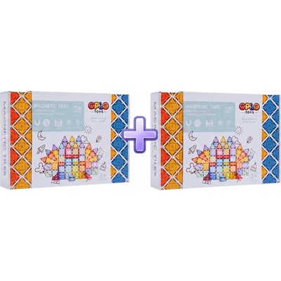 Oplo Toys Magnetická stavebnica Starshine 100 ks