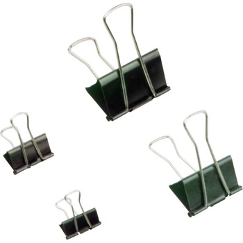 Щипка за папки, 19 мм, черна hfc0381/12357 (hfc0381/12357)