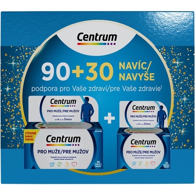 Centrum pro muže 90+30 tablet dárkové balení
