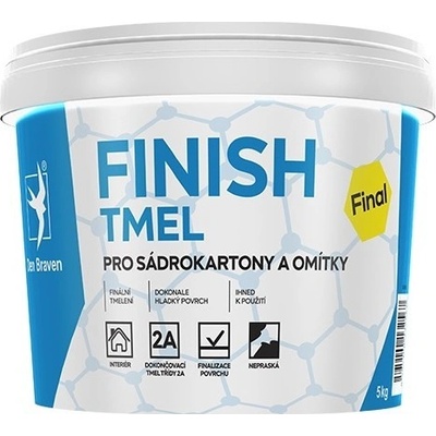 Finish tmel na sádrokarton 14 kg Den Braven