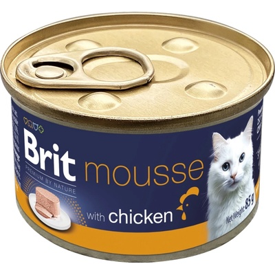 Brit Premium by Nature kuracie mousse 12 x 85 g