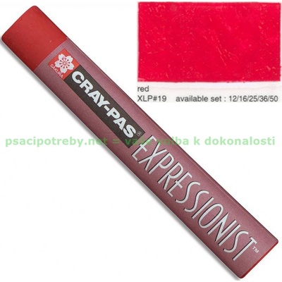 Sakura Cray-Pas olejový pastel xlp19 červený