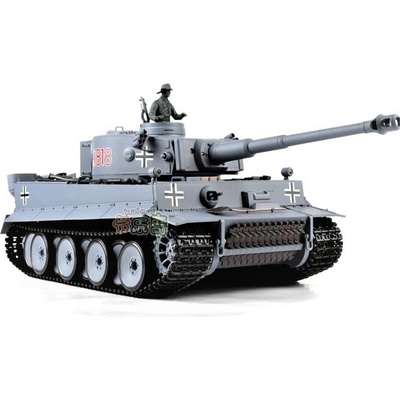 Heng Long Rc Tank GERMAN TIGER1 RTR šedá 1:16