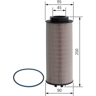 Palivový filter BOSCH F 026 402 032