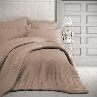 Kvalitex Obliečky Luxury bežová 70x90 140x200