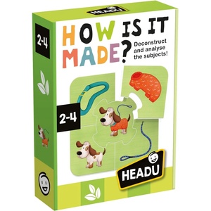 Headu Образователна пъзел-игра Headu - Как се прави (HMU56024) - ozone