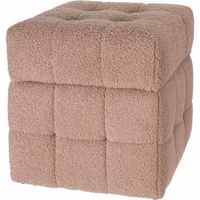 H S Collection Taburet 38 × 38 × 37 cm hnědá