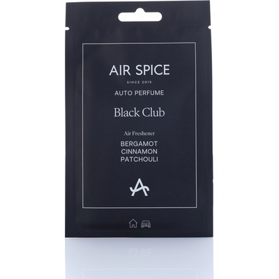 AIR SPICE АРОМАТИЗАТОР air spice ХАРТИЕН black club (asp21)