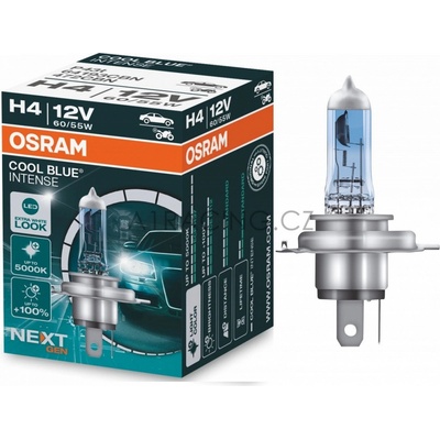 Osram CoolBlue Intense H4 P43t 12V 60-55W
