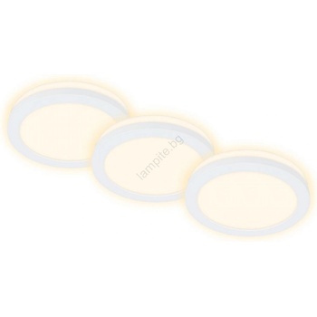 Briloner 7055-036 - К-кт 3x LED Лампа за вграждане в баня LED/3W/230V IP44 (BL1788)